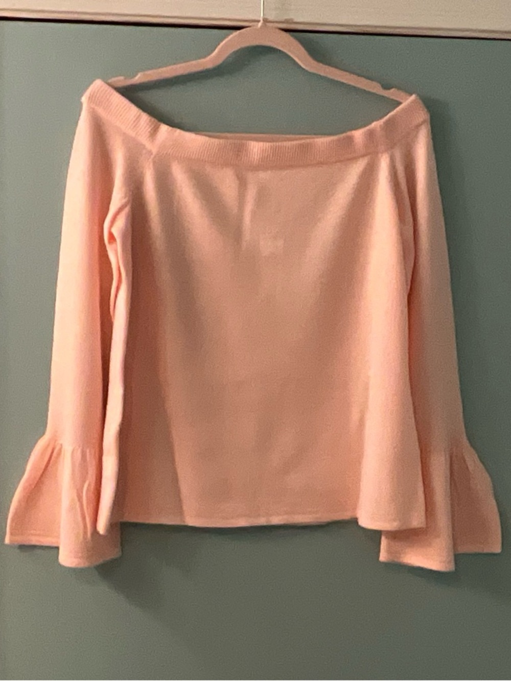 NWT Moth Off-Shoulder Bell Sleeve Sweater from Anthropologie